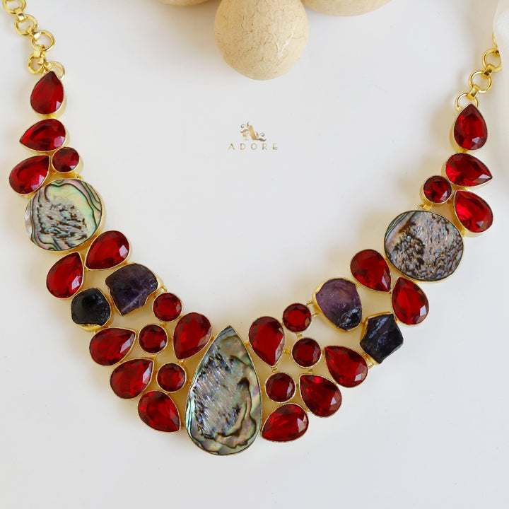Surabhi Abalone Neckpiece