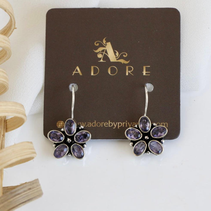 Paloma 5 Stone Flower Earring