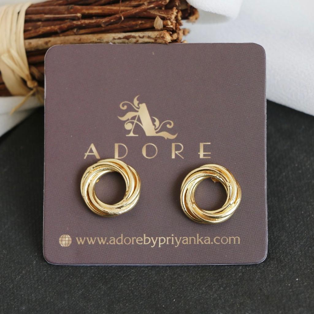 Golden Loop Earring