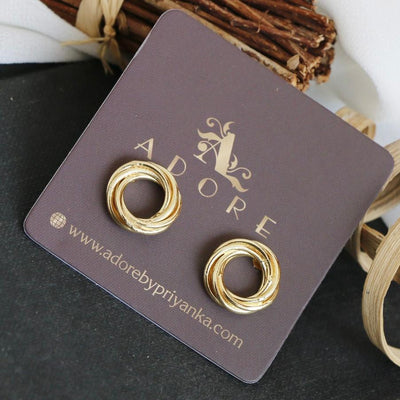 Golden Loop Earring