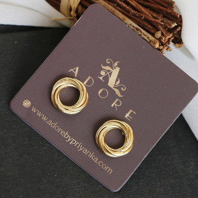 Golden Loop Earring