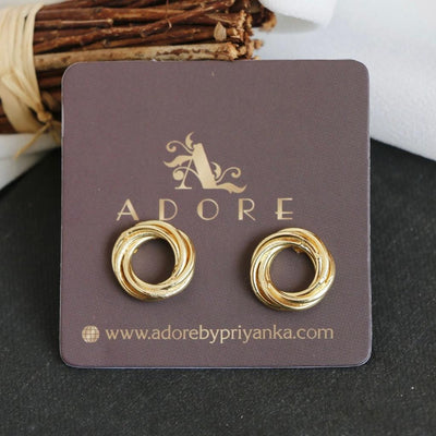 Golden Loop Earring