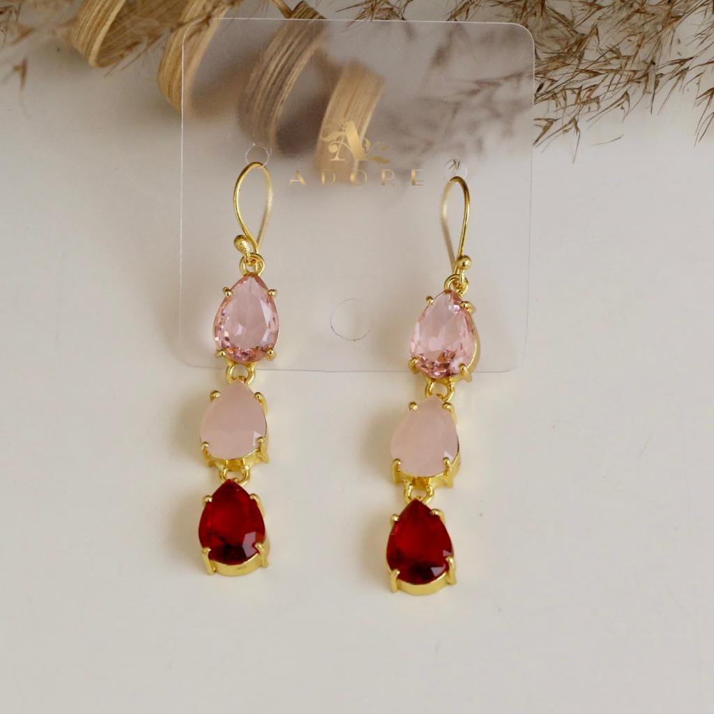 Multicolour Hiromi Rain Drop Earring