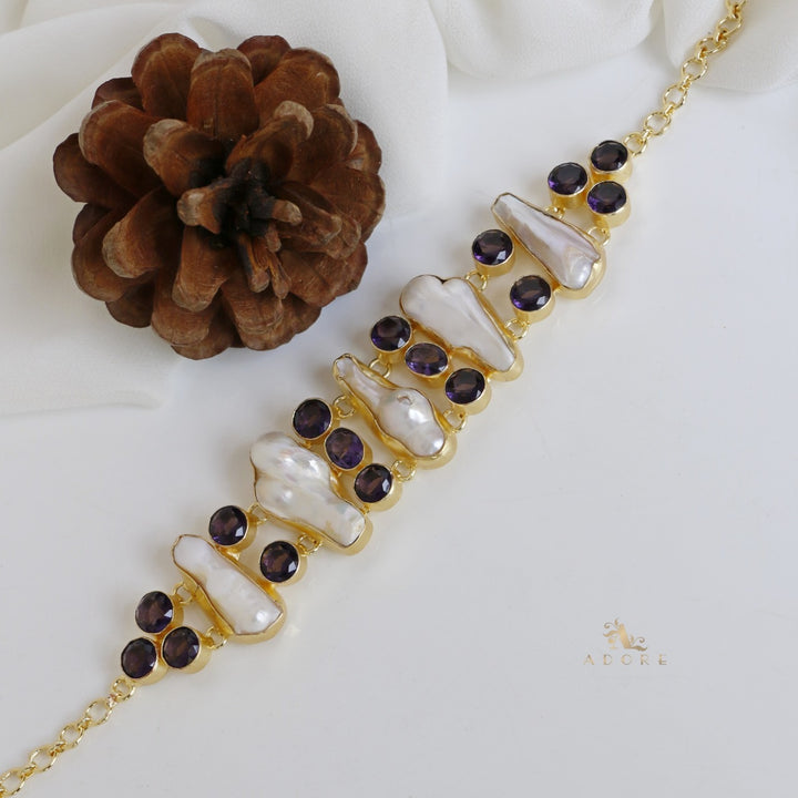 Baroque Pearl Skydive Choker