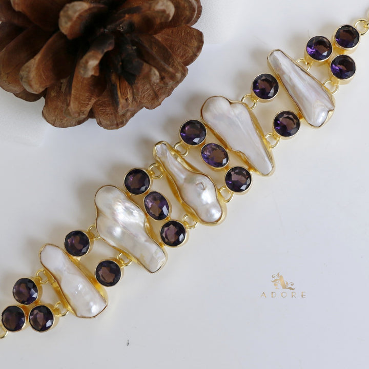 Baroque Pearl Skydive Choker