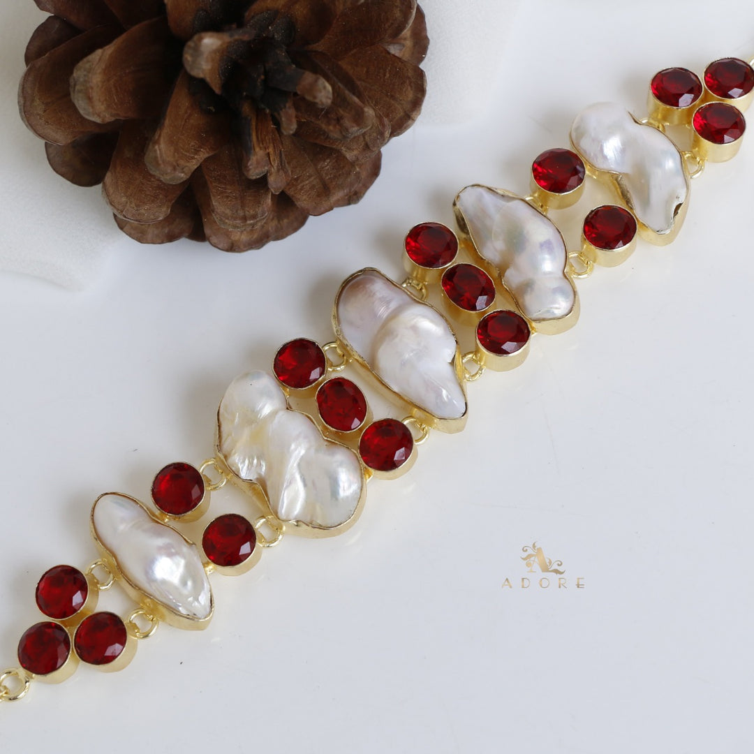 Baroque Pearl Skydive Choker