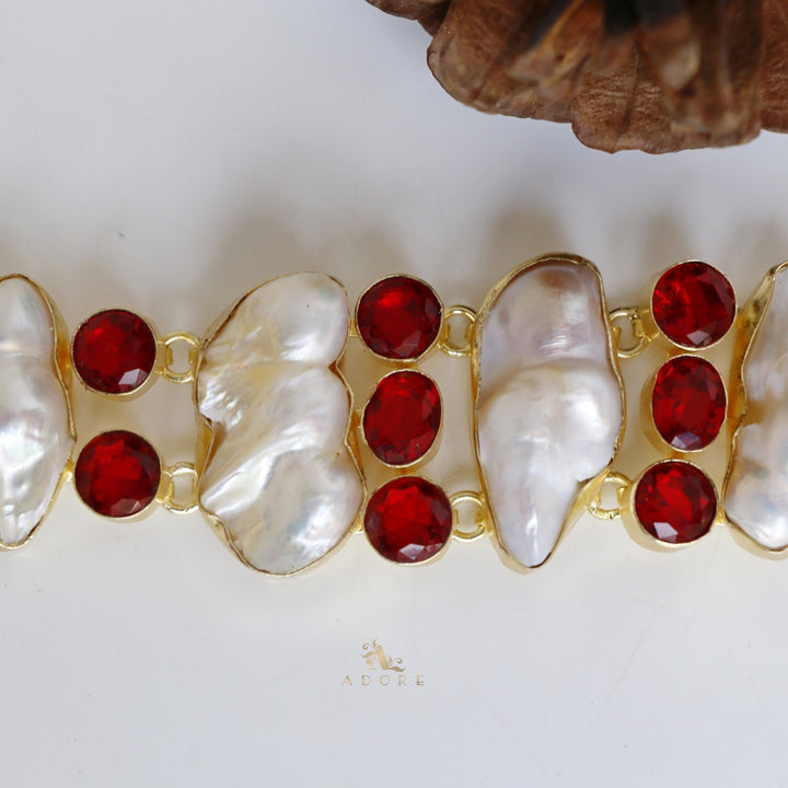 Baroque Pearl Skydive Choker
