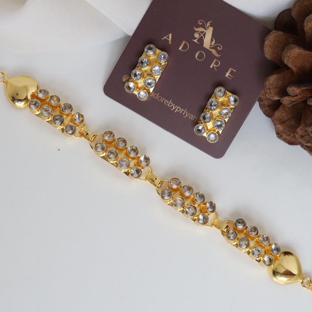 Carmel Choker With Earring