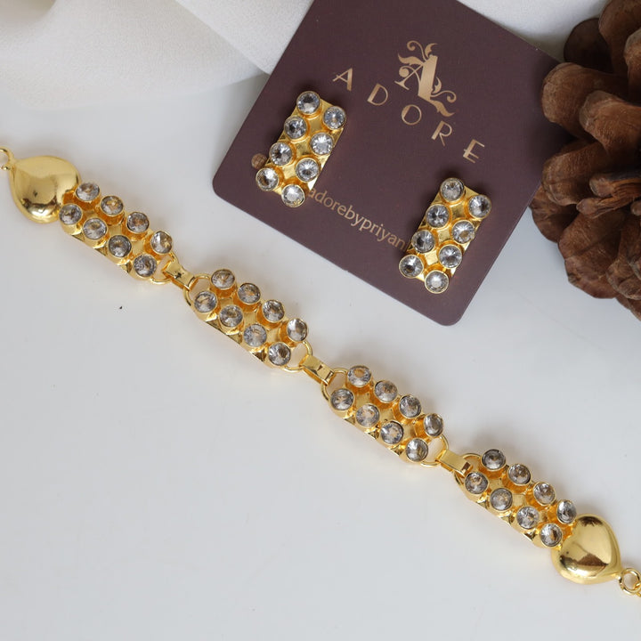 Carmel Choker With Earring