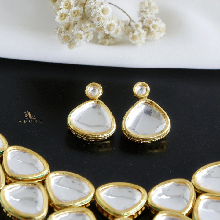 Hitasha Kundan Neckpiece With Earring