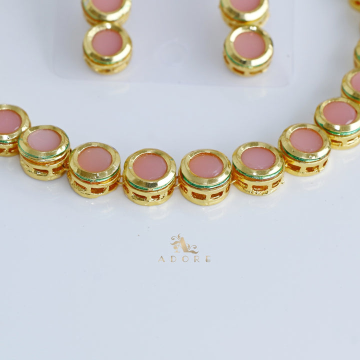 Dishi Kundan Neckpiece With Earring