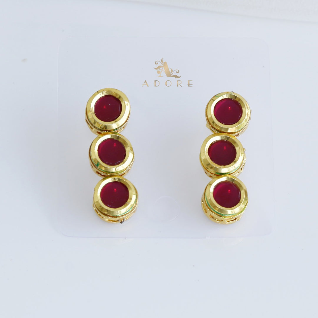 Dishi Kundan Neckpiece With Earring