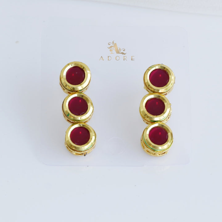 Dishi Kundan Neckpiece With Earring