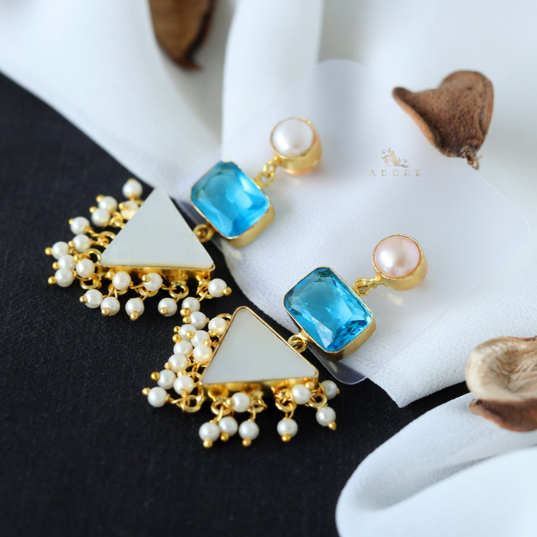 Cinderella MOP Earring