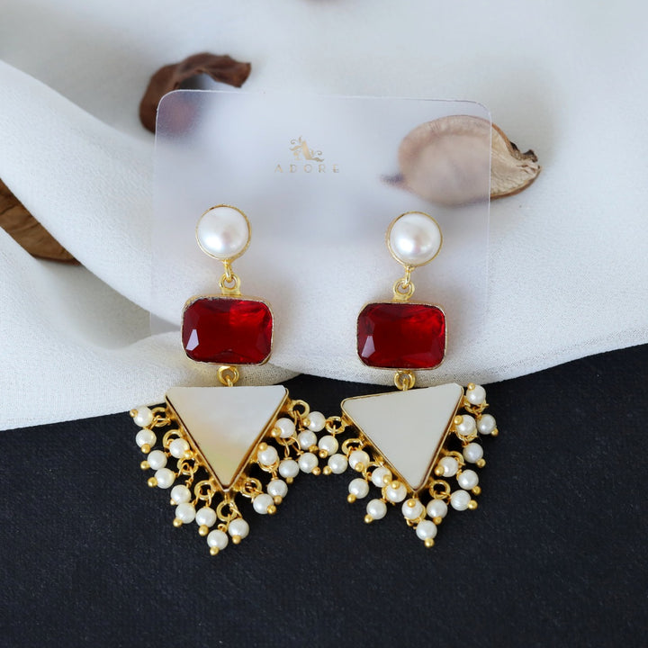 Cinderella MOP Earring