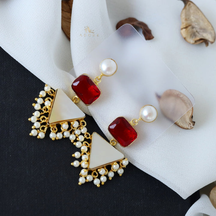 Cinderella MOP Earring