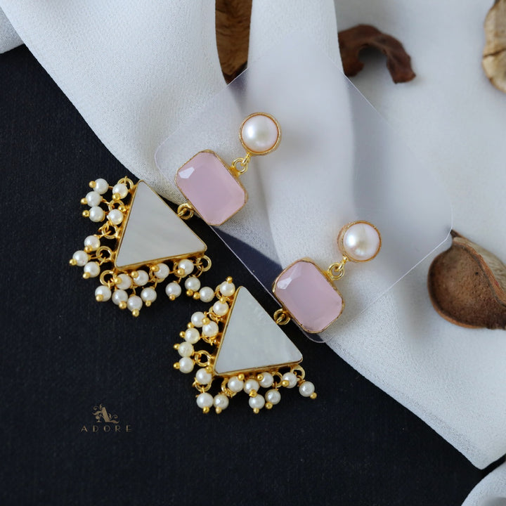Cinderella MOP Earring
