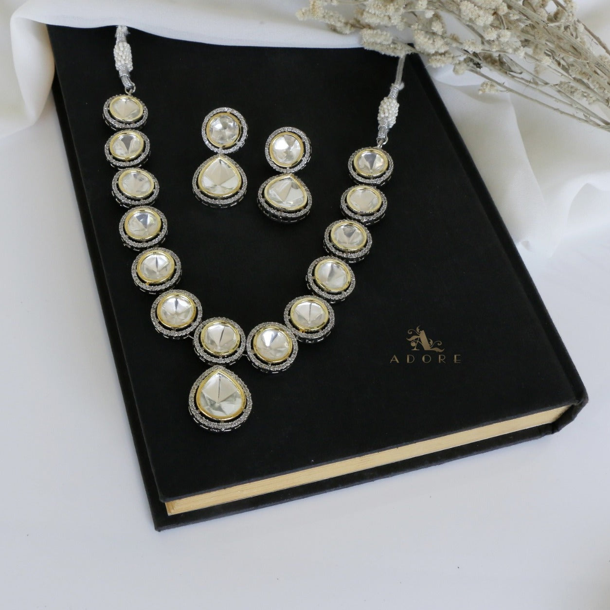 Gudiya Polki Kundan Neckpiece