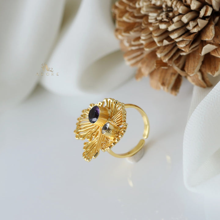 Glossy Alga Ring