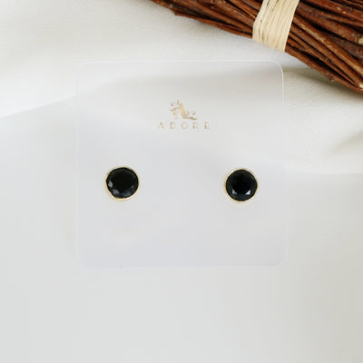 Glossy Round Stud (Colour Option)
