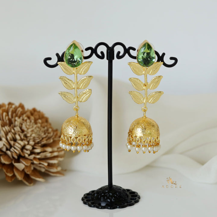 3 Layer Leaf Jhumka