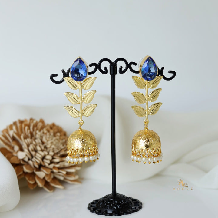 3 Layer Leaf Jhumka