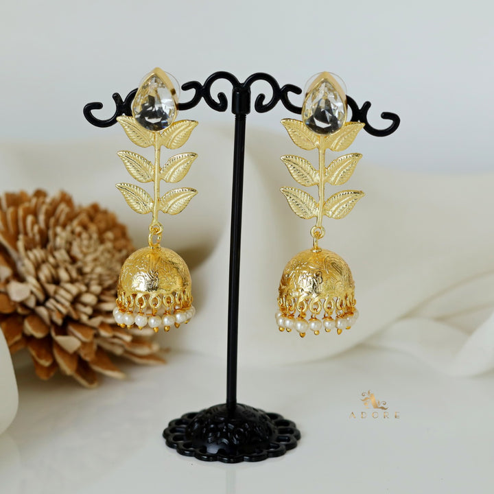 3 Layer Leaf Jhumka