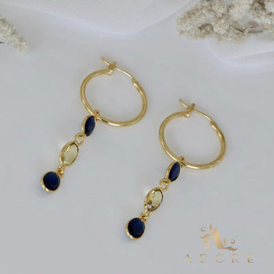Hrituparna Golden Circle Earring