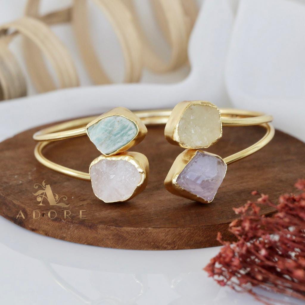 Mavya Raw Stone Bracelet