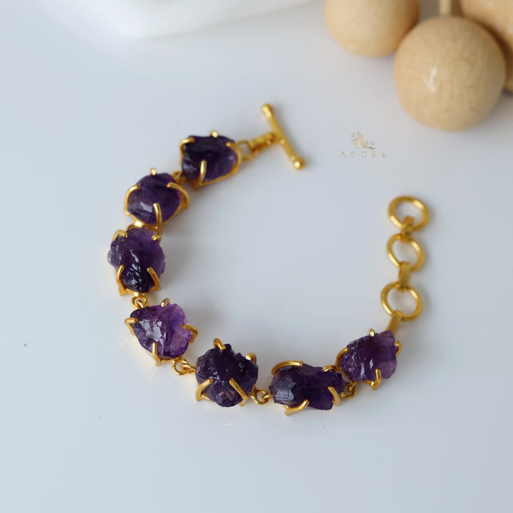 Thakshvi Raw Stone Bracelet