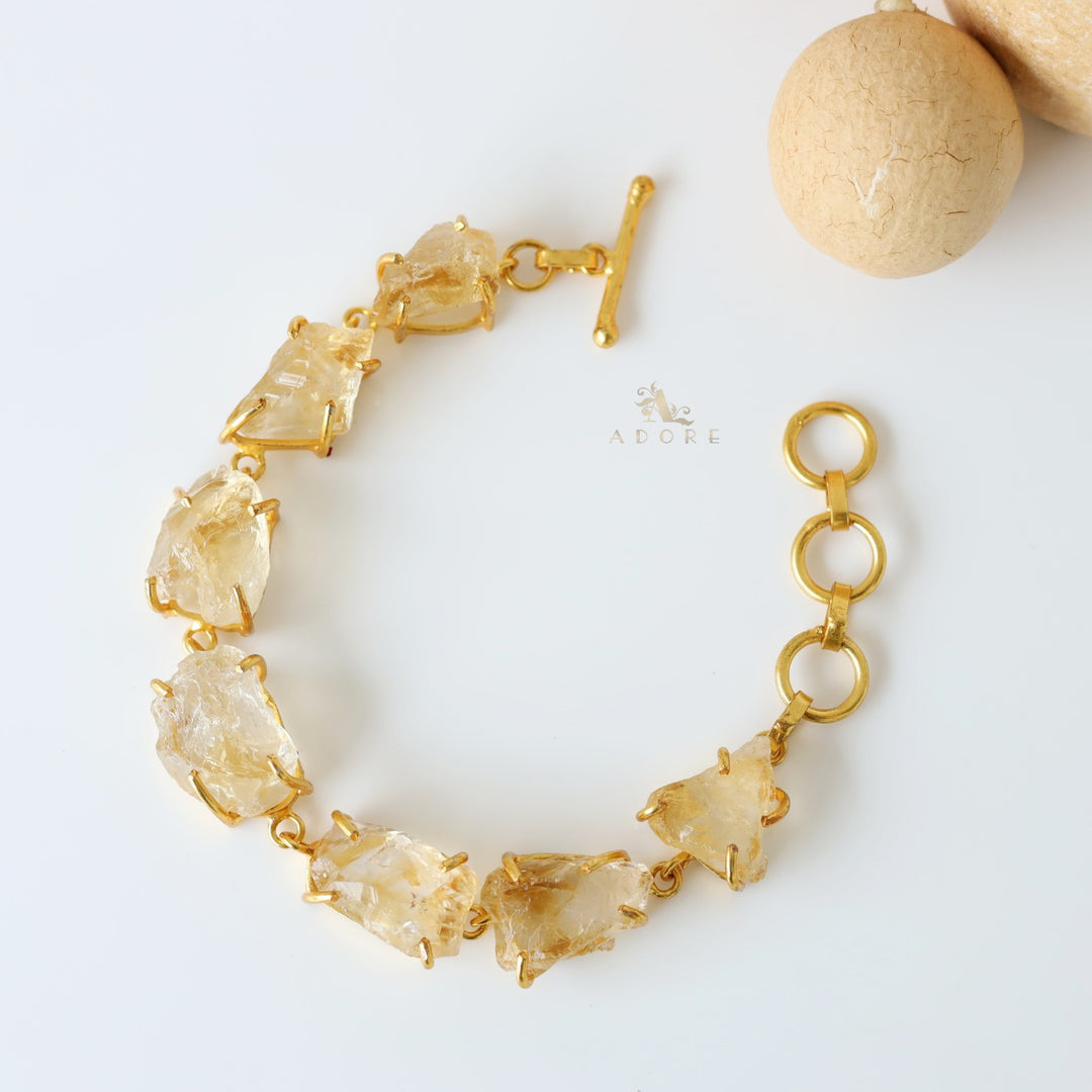 Thakshvi Raw Stone Bracelet