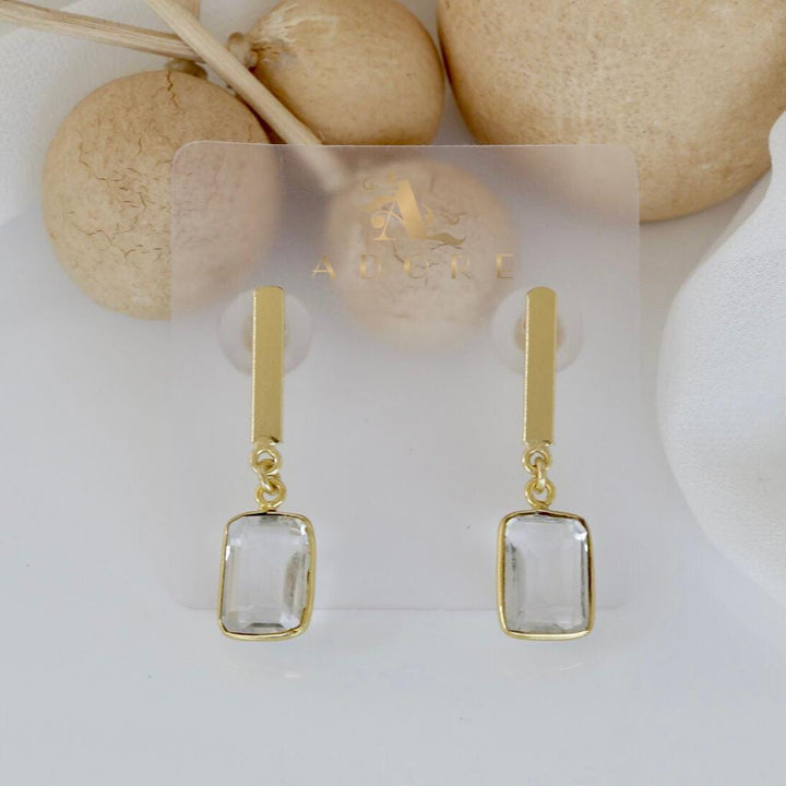 Thanviya Rectangle Glossy Earring
