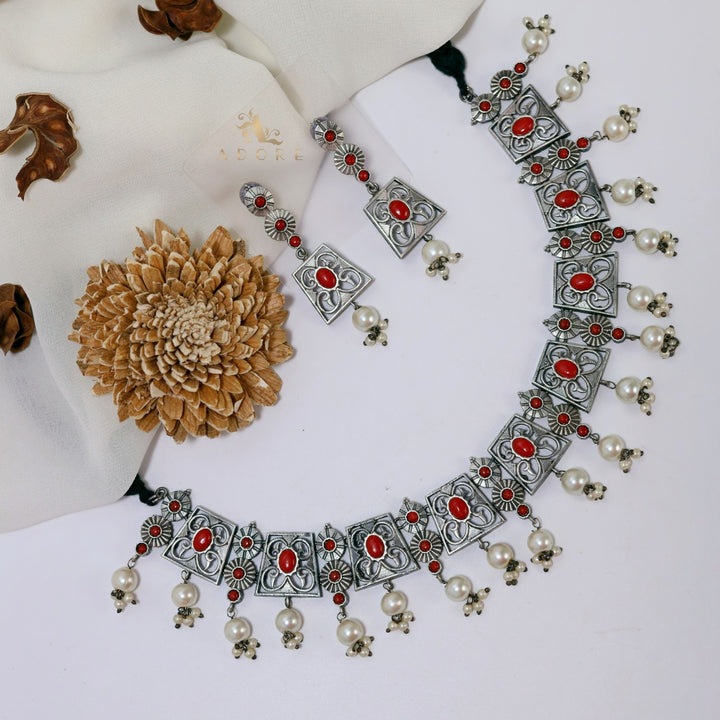 Lopsia Neckpiece With Earring