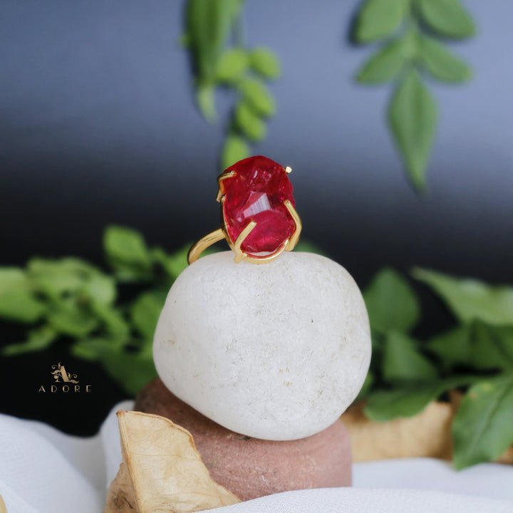 Dilrupa Raw Stone Ring