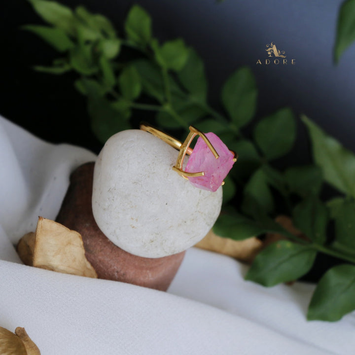 Dilrupa Raw Stone Ring
