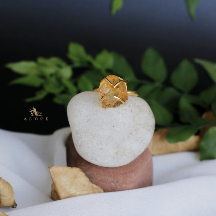 Dilrupa Raw Stone Ring