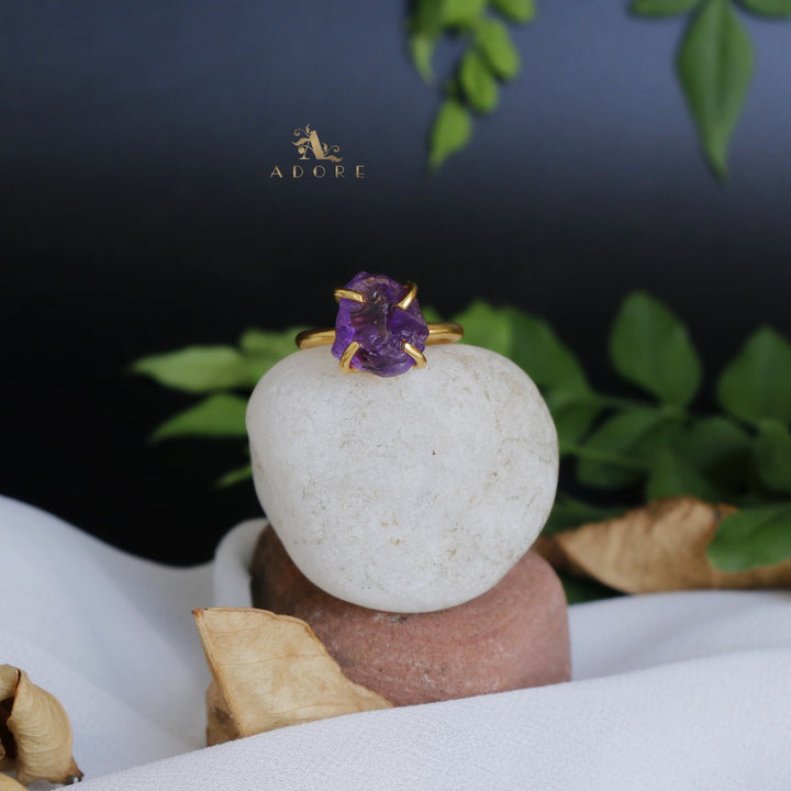 Dilrupa Raw Stone Ring