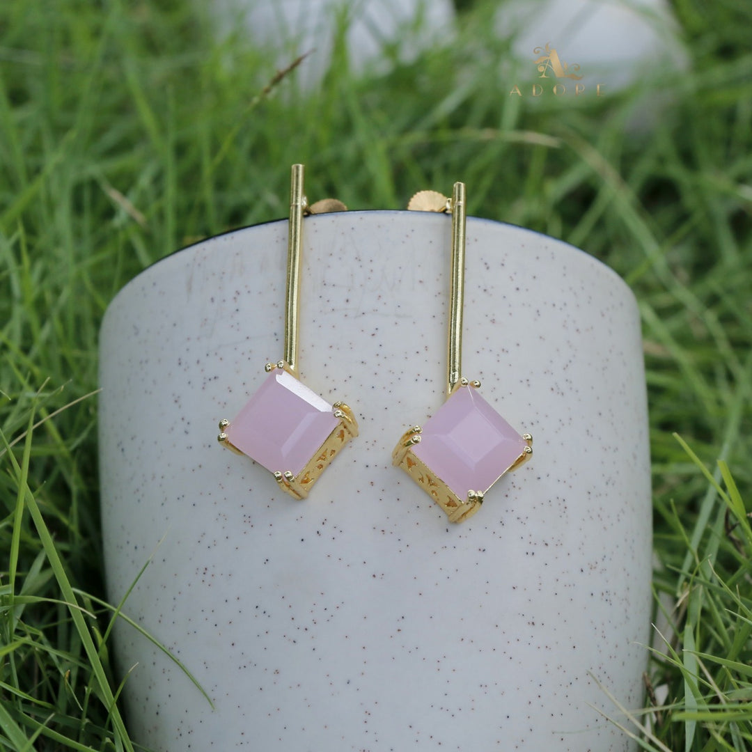 Leizal Square Earring