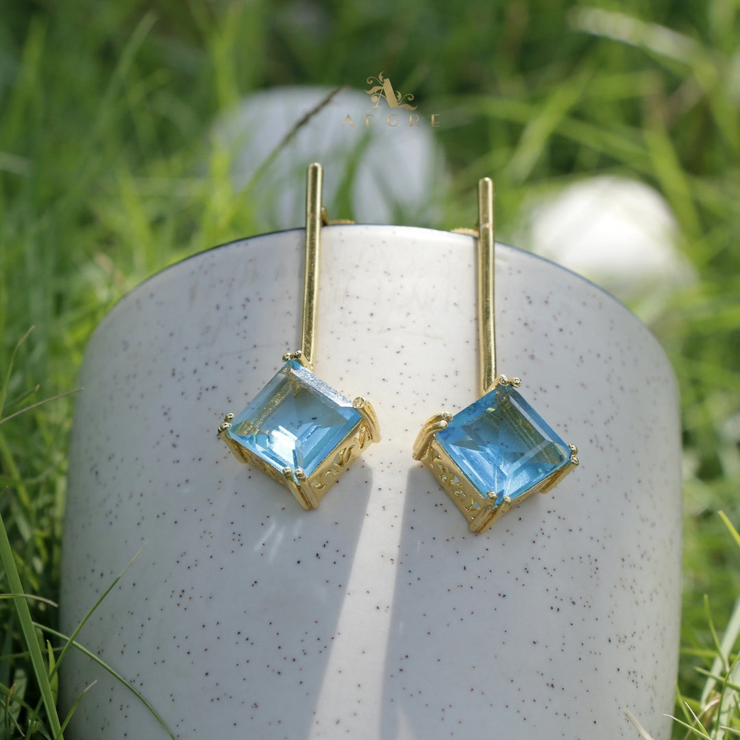 Leizal Square Earring