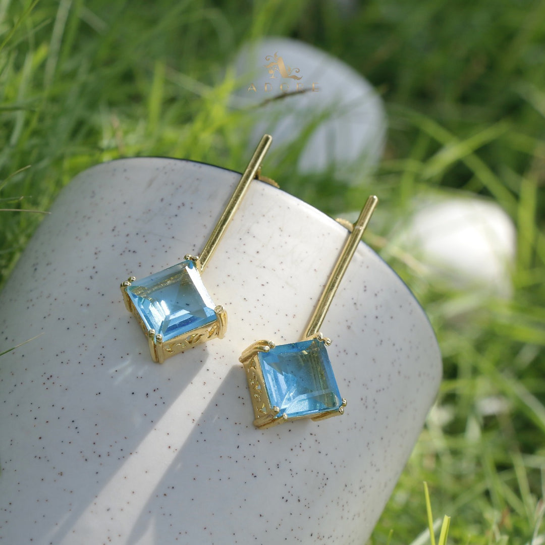 Leizal Square Earring