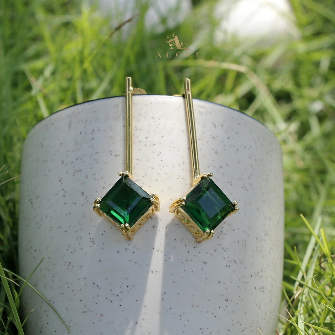 Leizal Square Earring