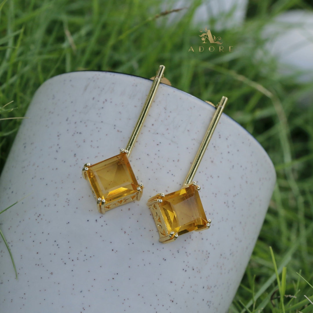 Leizal Square Earring