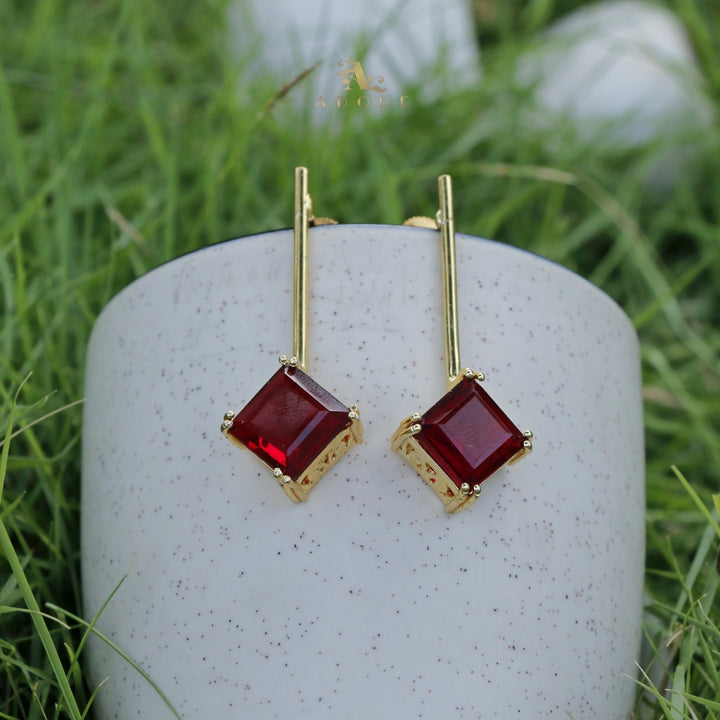 Leizal Square Earring