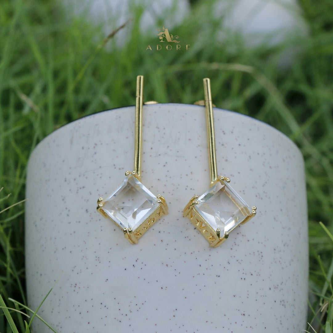 Leizal Square Earring