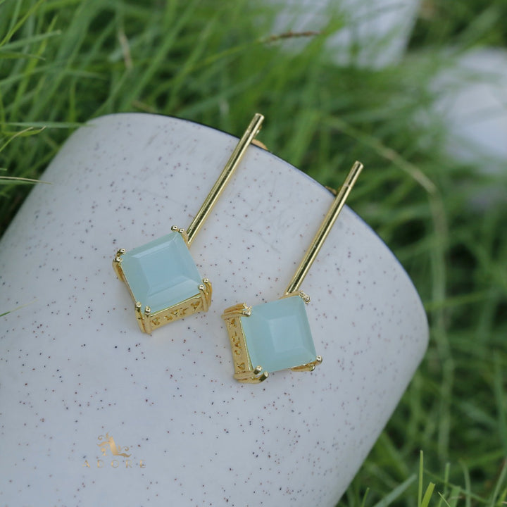 Leizal Square Earring