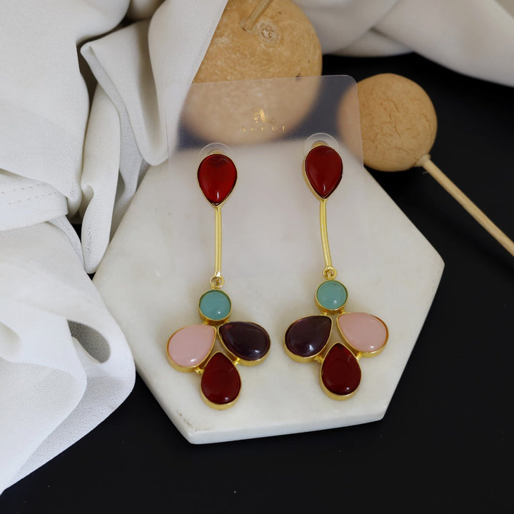 Multicolour Marsia Dew Drop Earring