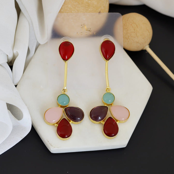 Multicolour Marsia Dew Drop Earring