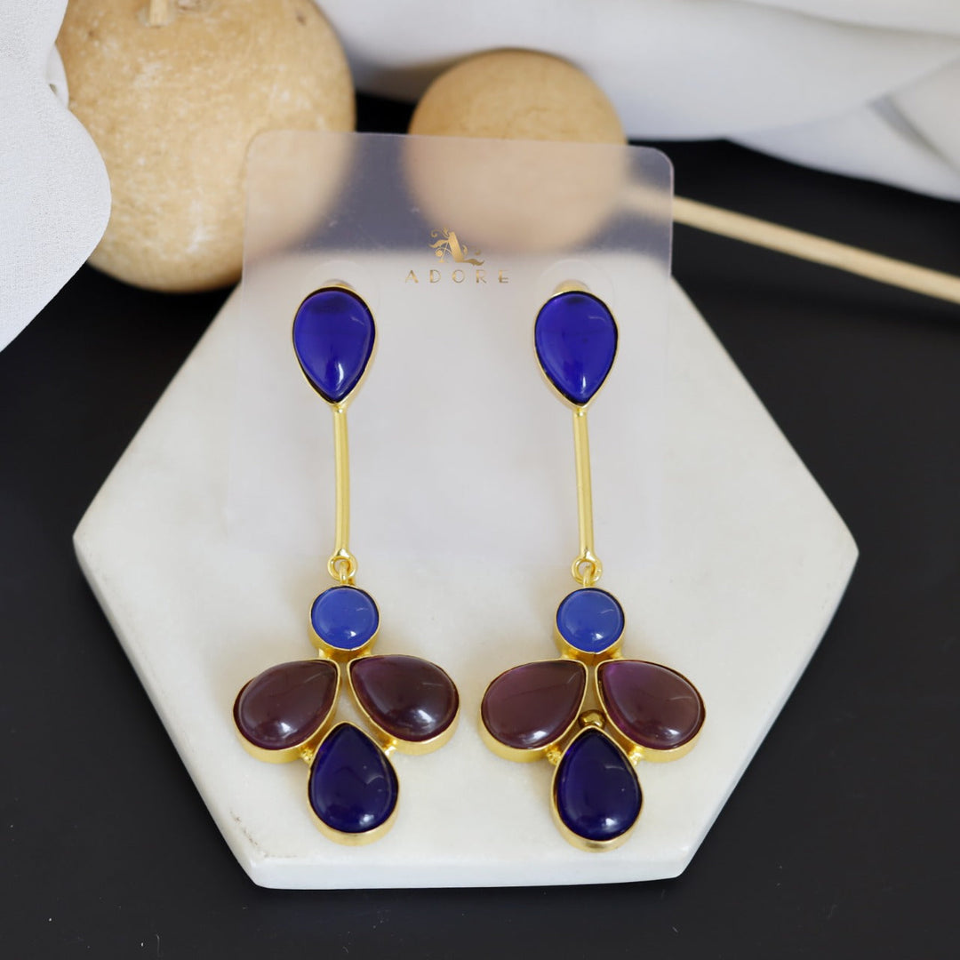 Multicolour Marsia Dew Drop Earring