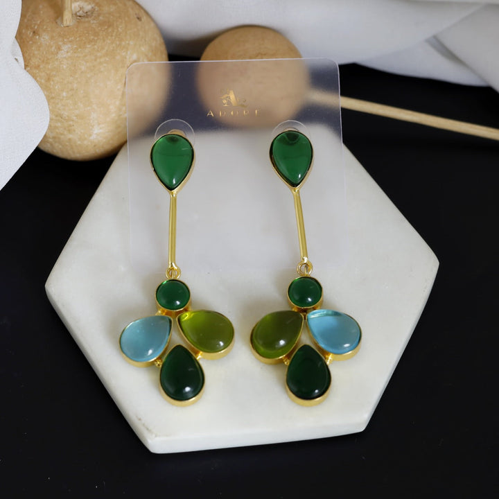 Multicolour Marsia Dew Drop Earring
