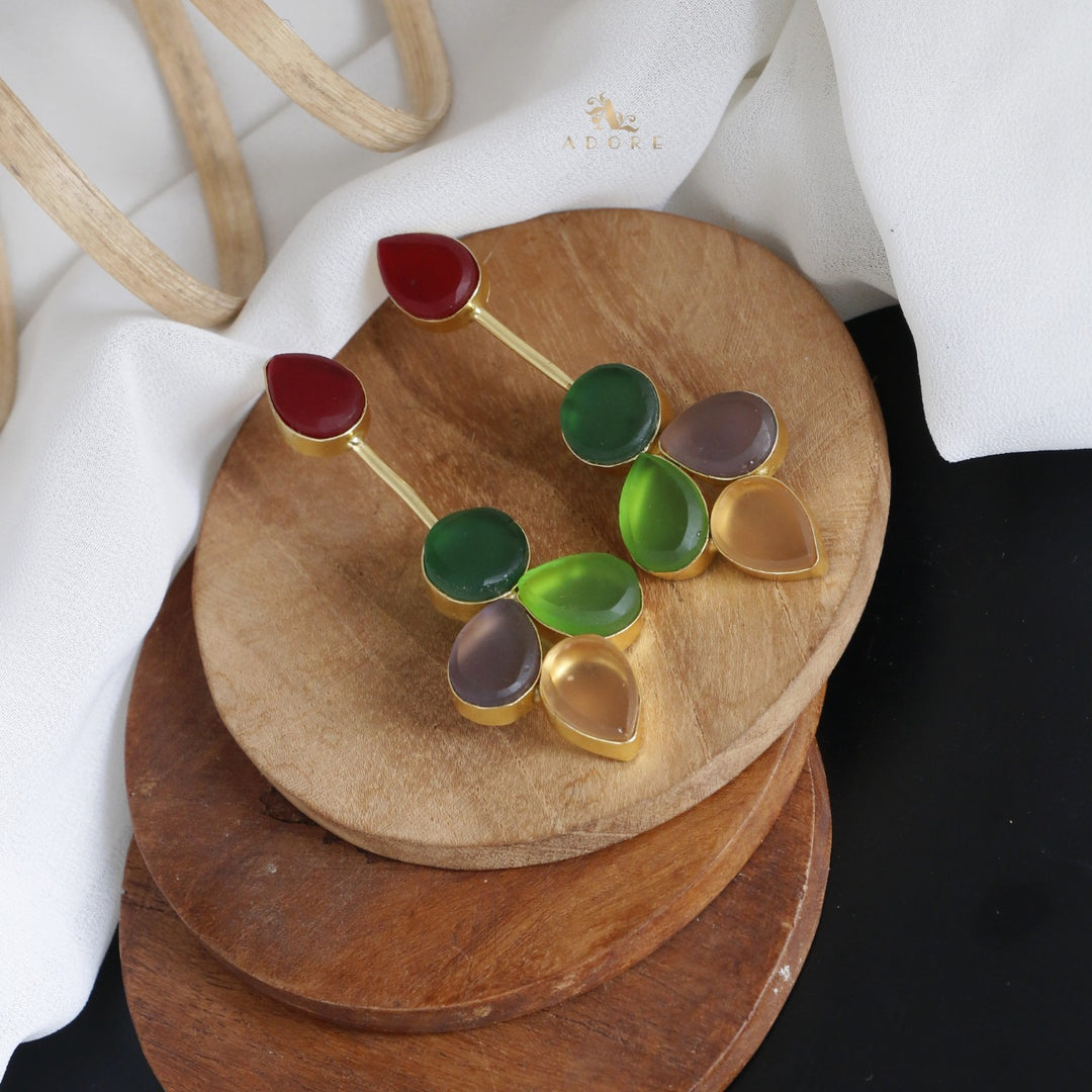 Tannia Raw Stone Earring